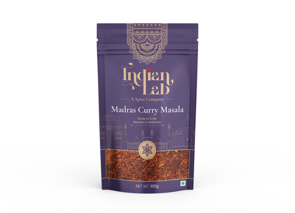 Madras Curry Masala – bold pungent spice blend with Guntur chilli and black pepper from Chennai | The Indian Lab