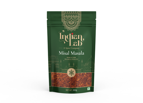 Misal Masala – fiery red Maharashtrian spice blend with Kolhapuri chilli and coconut | The Indian Lab