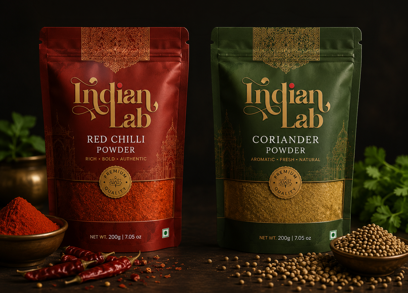Red Chilli & Coriander